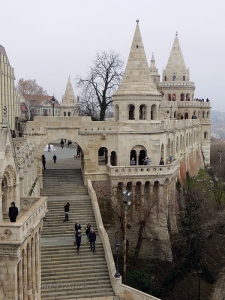 Fisherman's Bastion, one of the many unique features of the castle quarter.